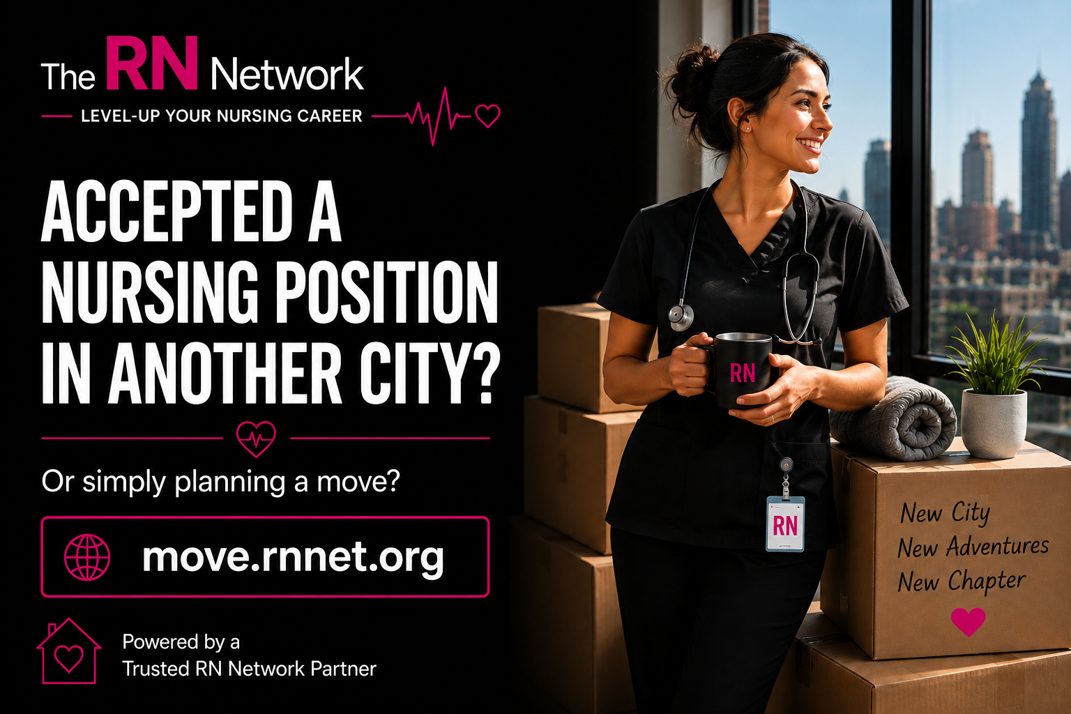 The RN Network — Moving? We can help you feel at home. Get connected with experienced local Realtors at move.rnnet.org